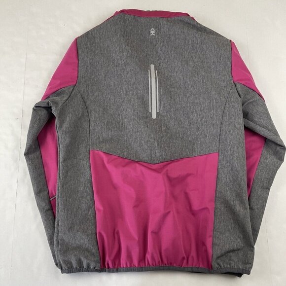 Little Donkey Andy Hooded Softshell Jacket Women’s L Windbreaker Reflective - Picture 2 of 9